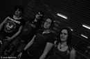 The Ramonas backstage at the Prince Albert - Brighton